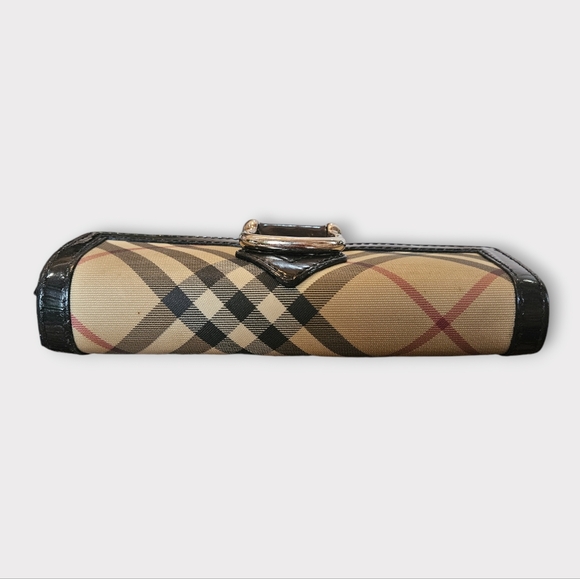 Burberry Nova Check Long Trifold Wallet - Picture 4 of 10
